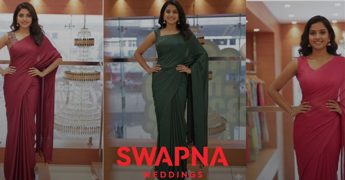 Latest Saree Blouse Neck Designs Every Woman Should Try in 2025 | Swapna Weddings