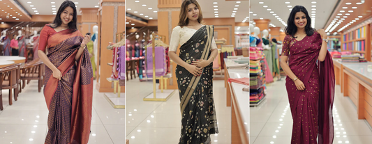 Vichitra Silk Sarees: The Fabric of Festive Elegance