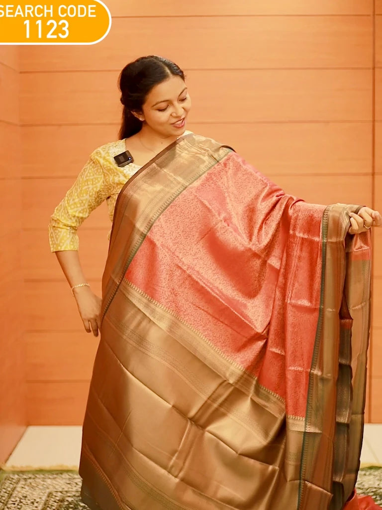 Kanjivaram Designer Silk Sarees - 1123