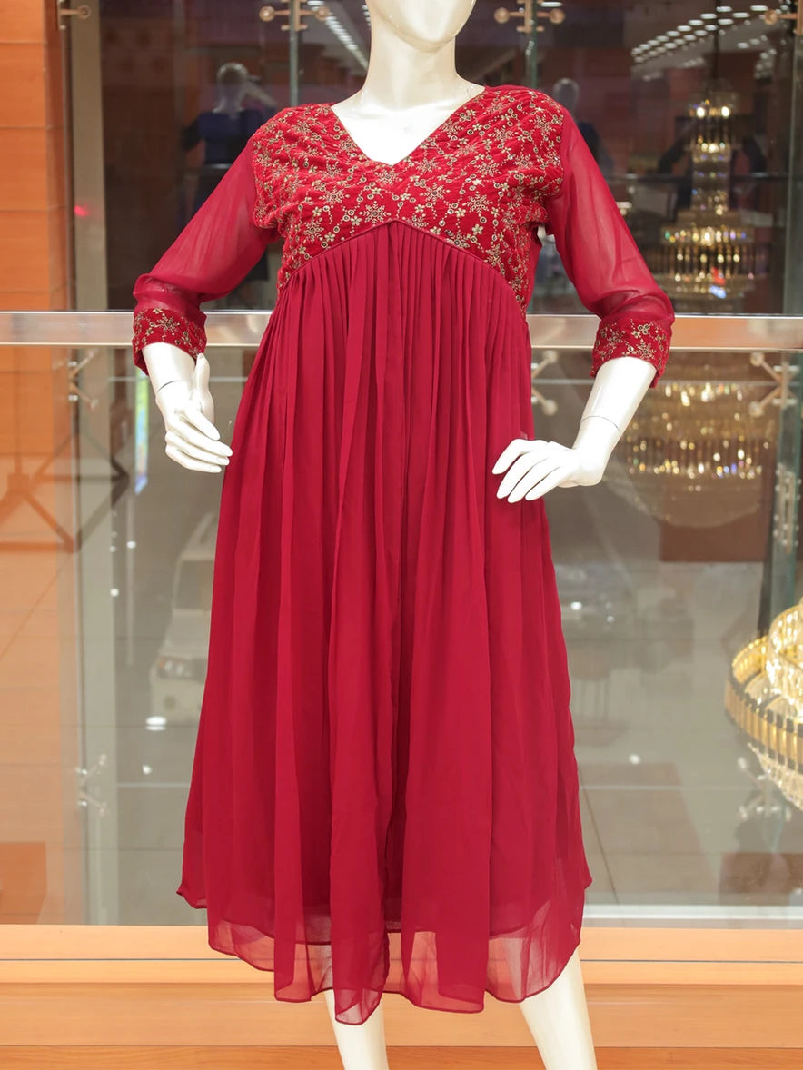 Women's Alia Cut Feeding Kurti - 1130