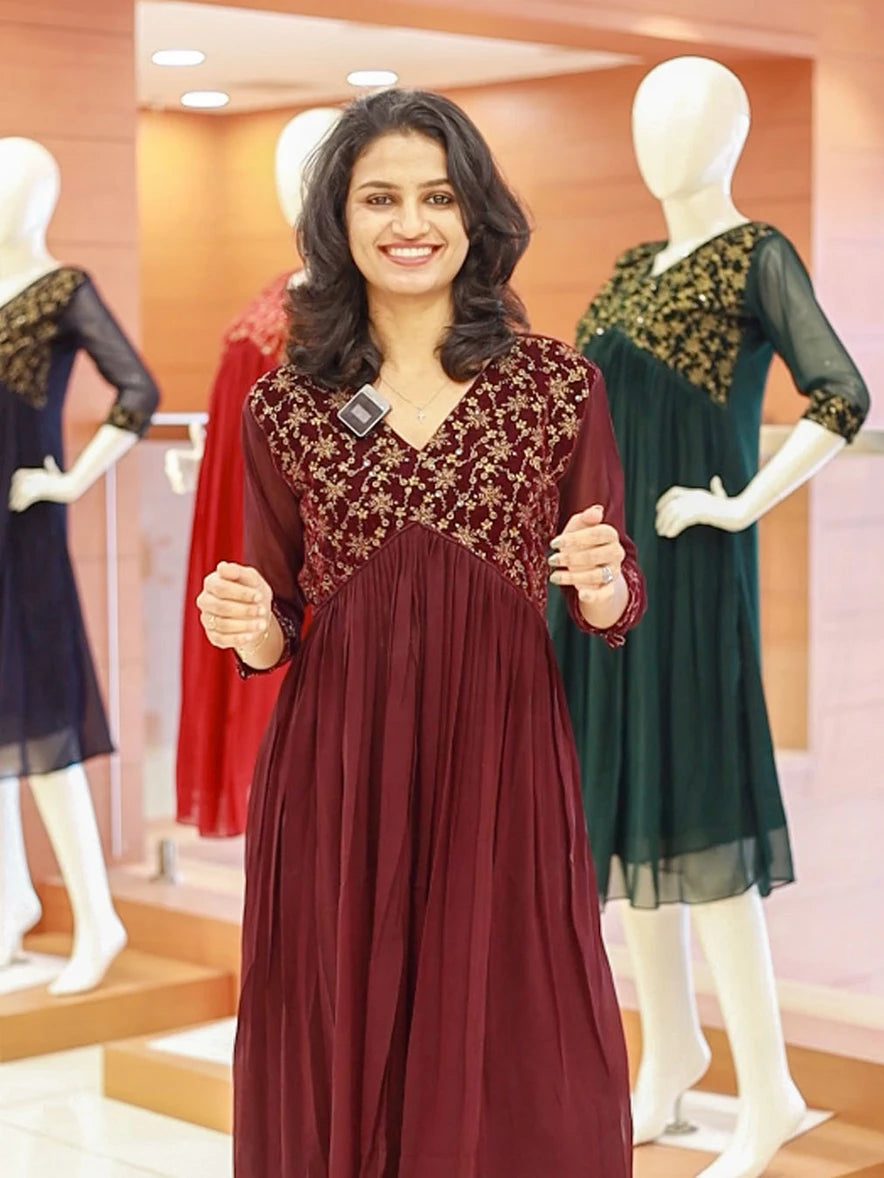 Women's Alia Cut Feeding Kurti - 1130
