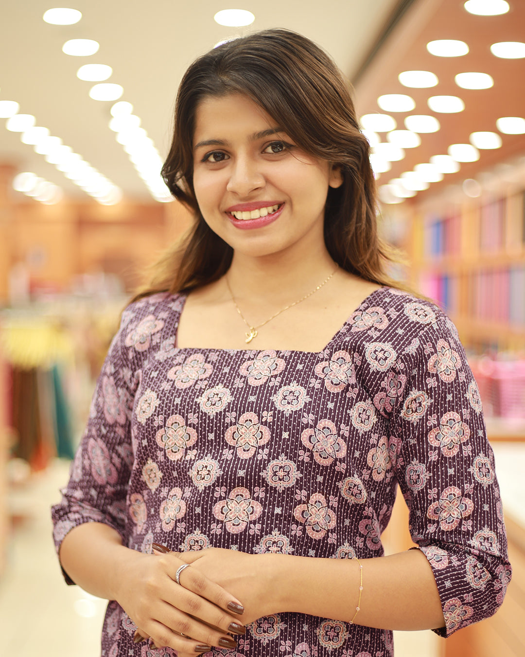 Women's Slited Kurthi- 1271