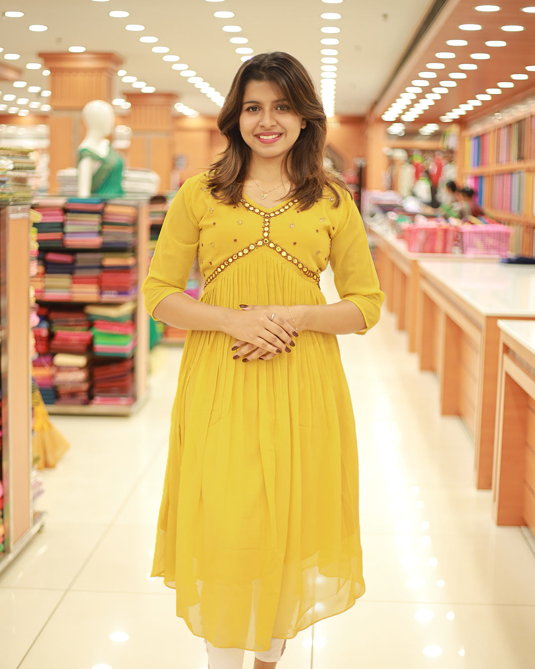 Women's Alia Cut Kurti - 1273
