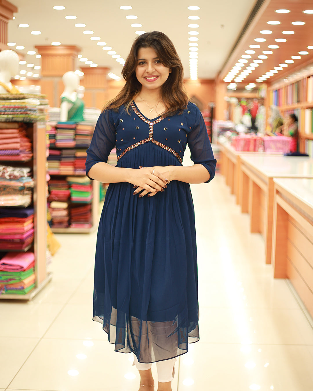 Women's Alia Cut Kurti - 1273