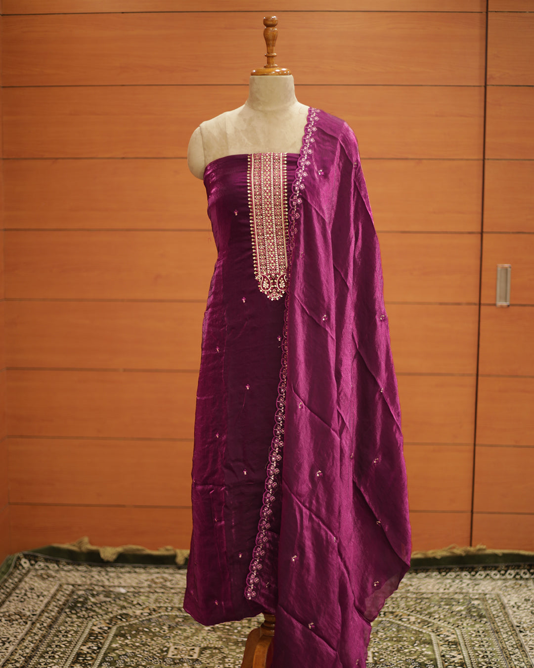 Women's Unstitched Salwar Suit - 1307