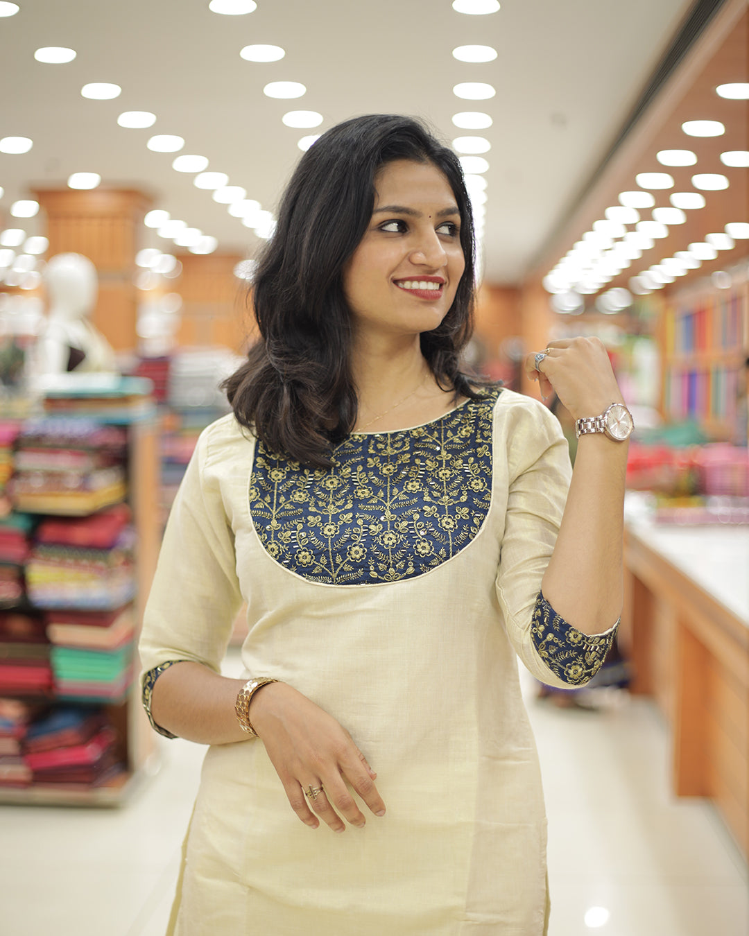 Women's vishu Special Kurthi- 1311