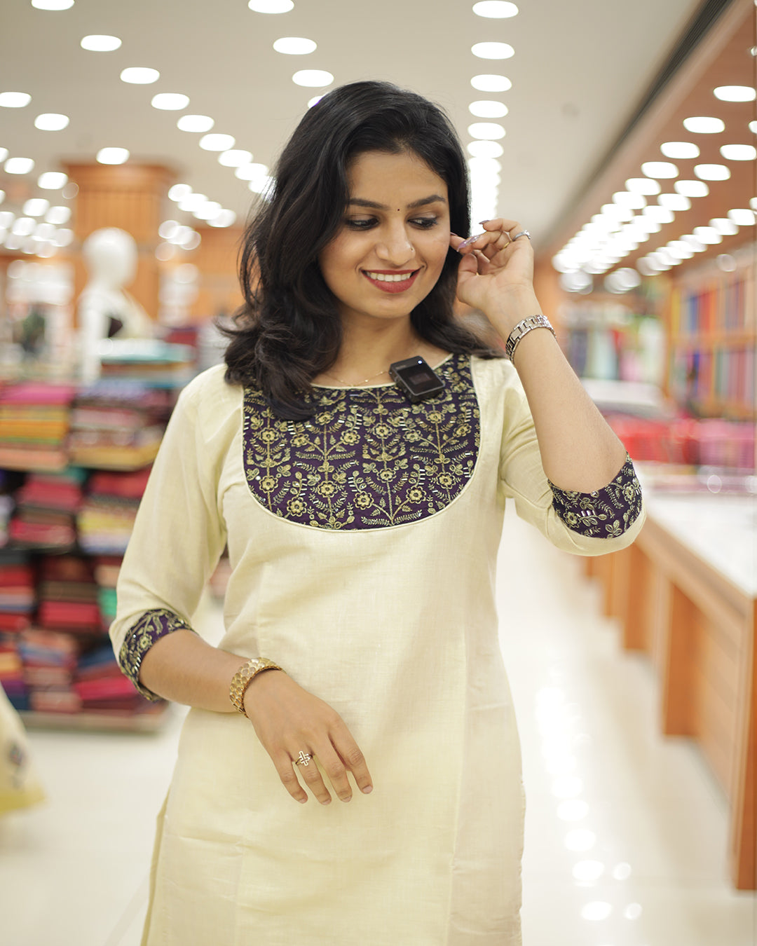 Women's vishu Special Kurthi- 1311
