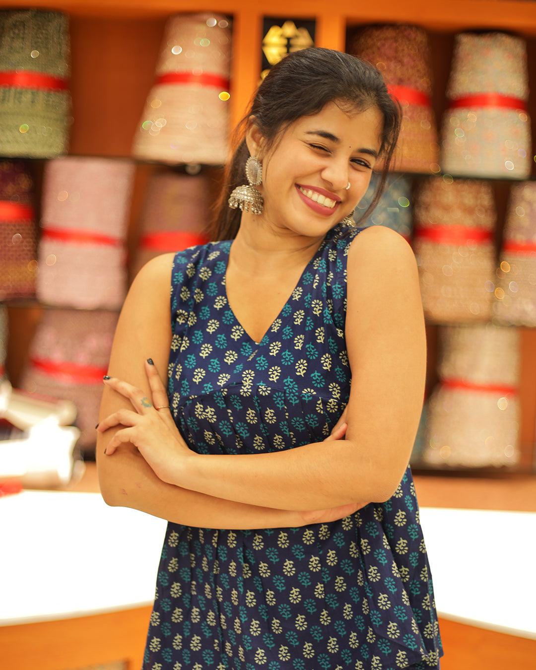 Women's Shot Kurthi- 1348