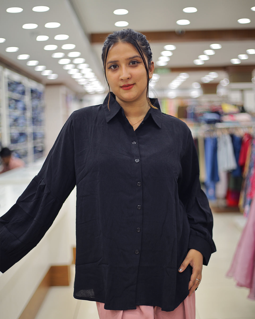 Women's Shirt and Palazzo Set -1374