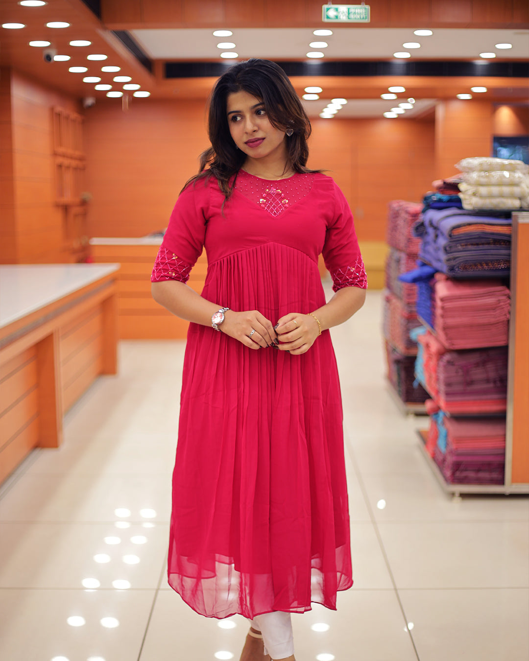 Women's Aline Kurti -1393