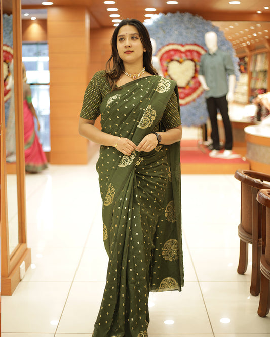 Vichitra Silk Sarees  - 1407