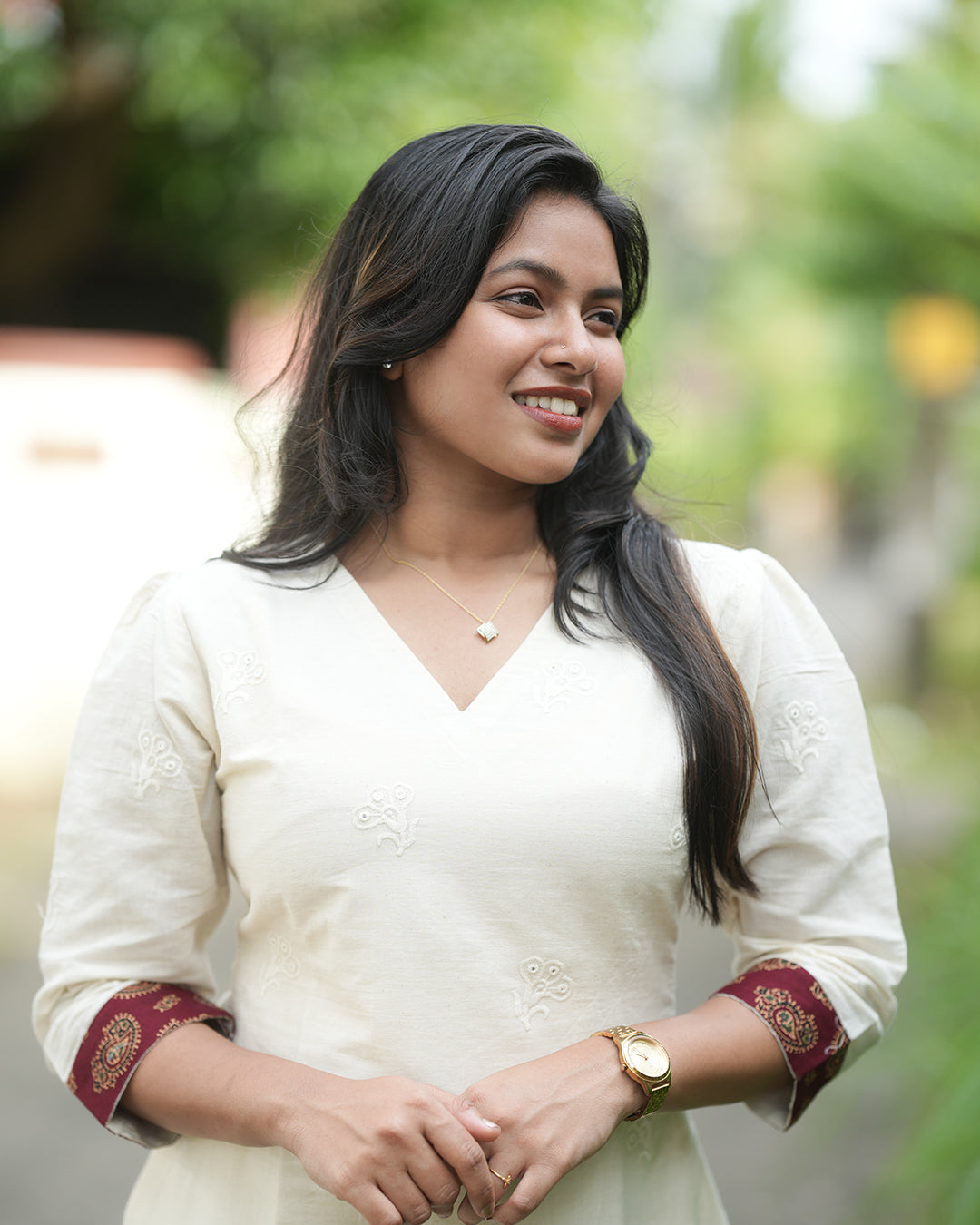 Onam Special Top with Bottom Set -G372