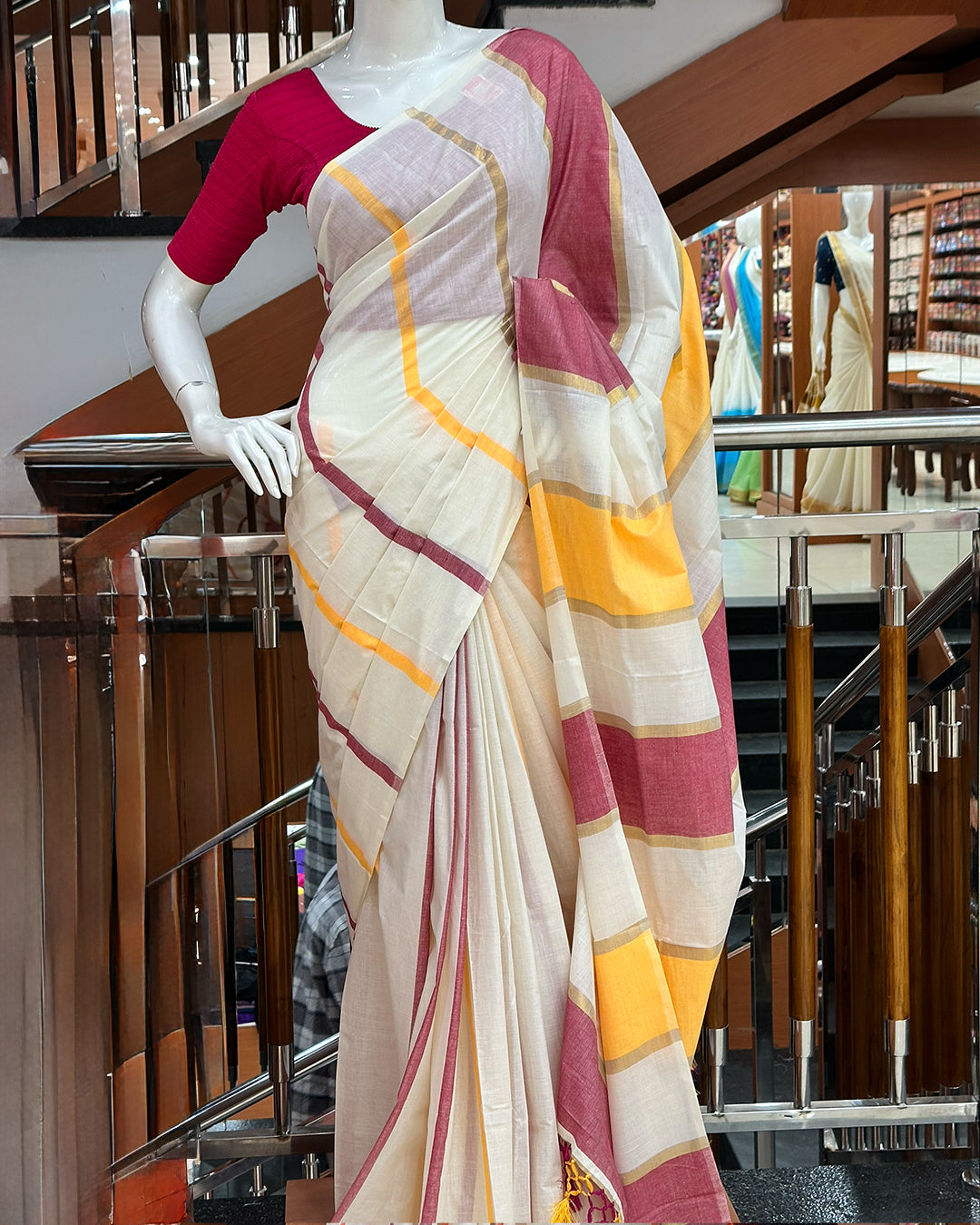 Womens Kerala Setsaree -A301