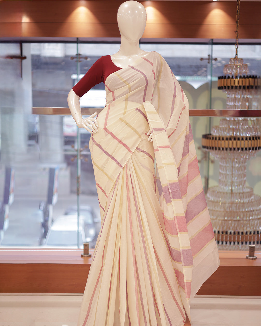 Womens Kerala Setsaree -A301