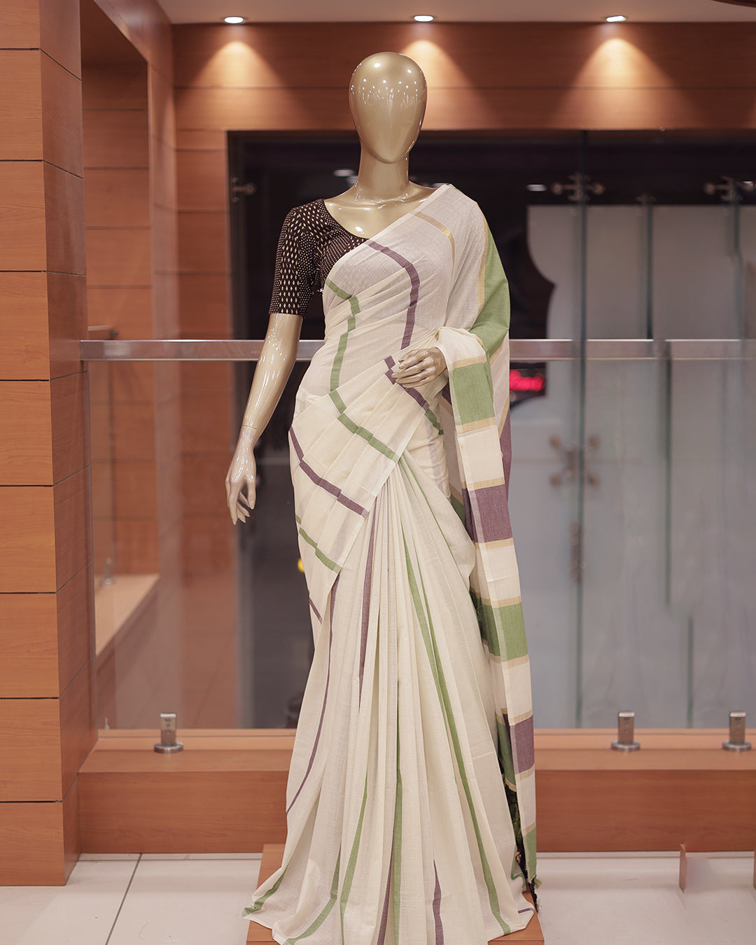 Womens Kerala Set Saree -G360