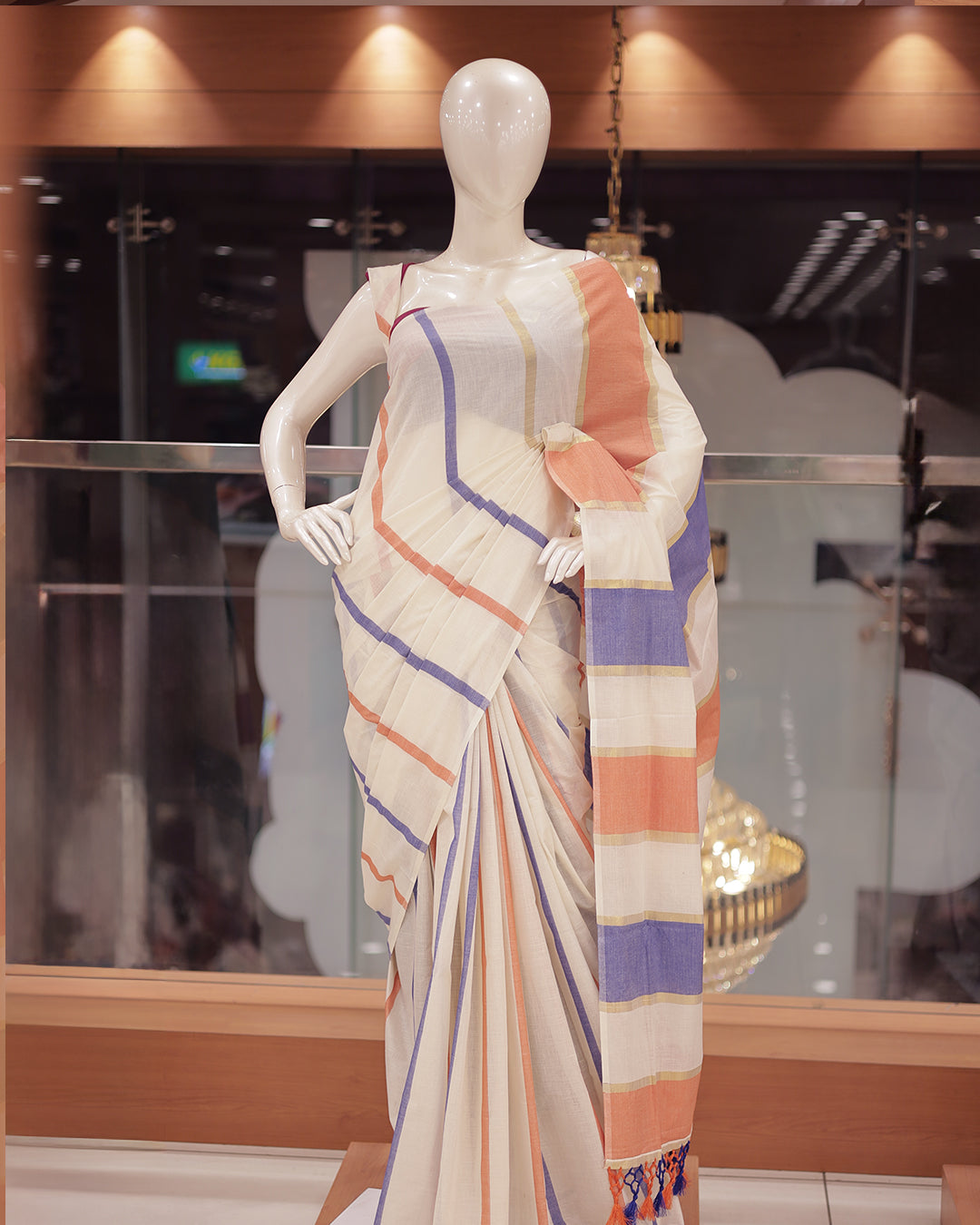 Womens Kerala Set Saree -G360