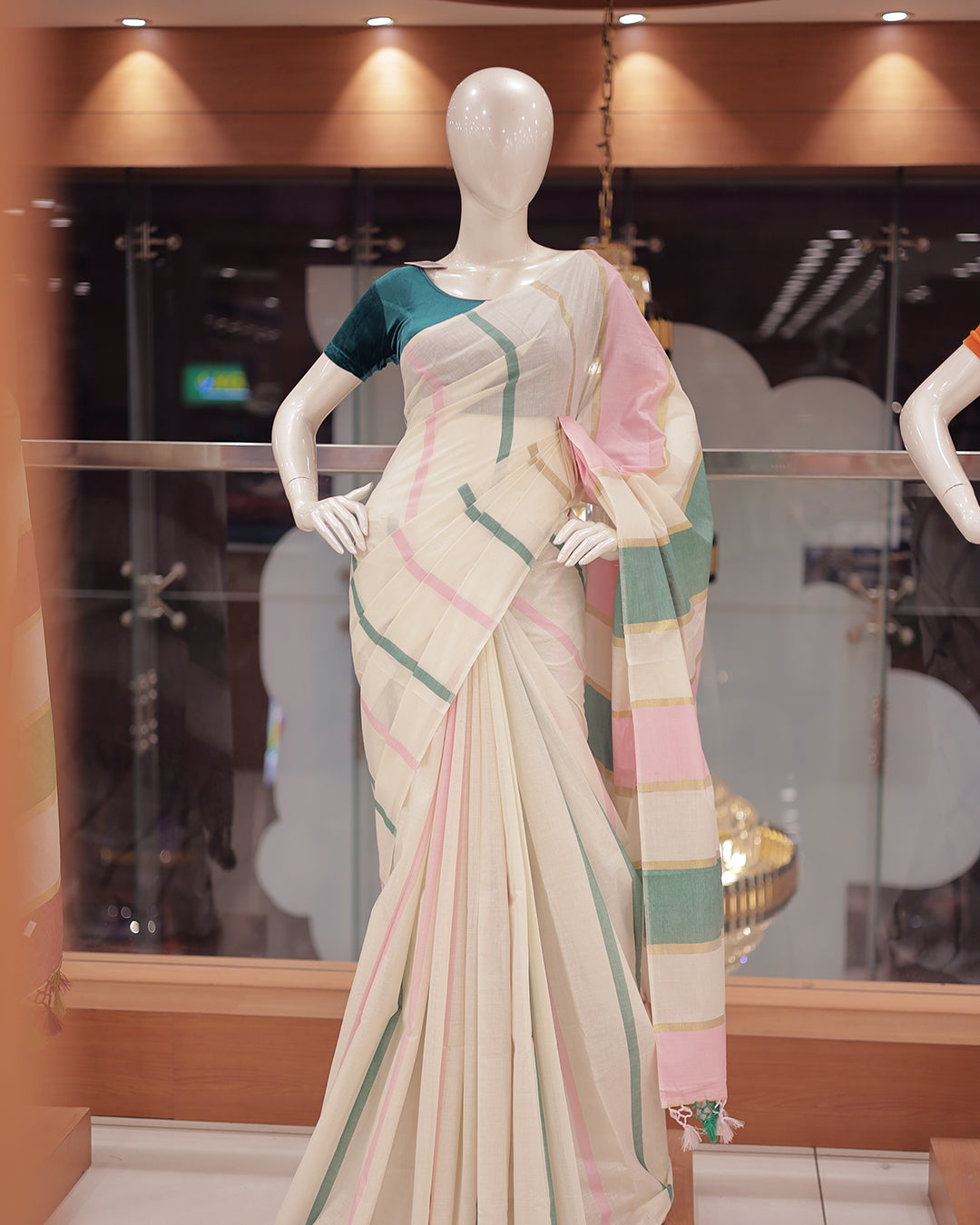 Womens Kerala Set Saree -G360