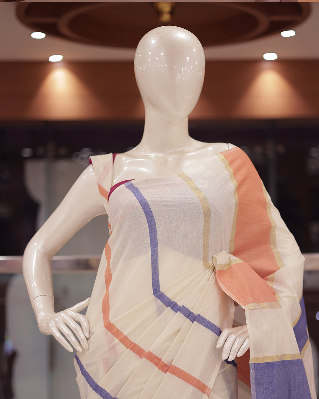 Womens Kerala Set Saree -G360