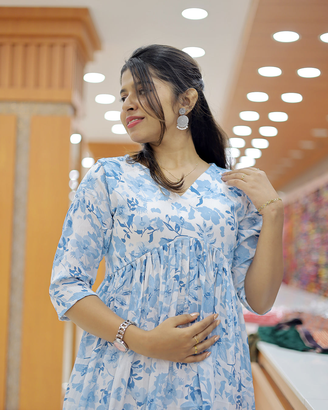 Women's Aliya Cut Kurti -G263