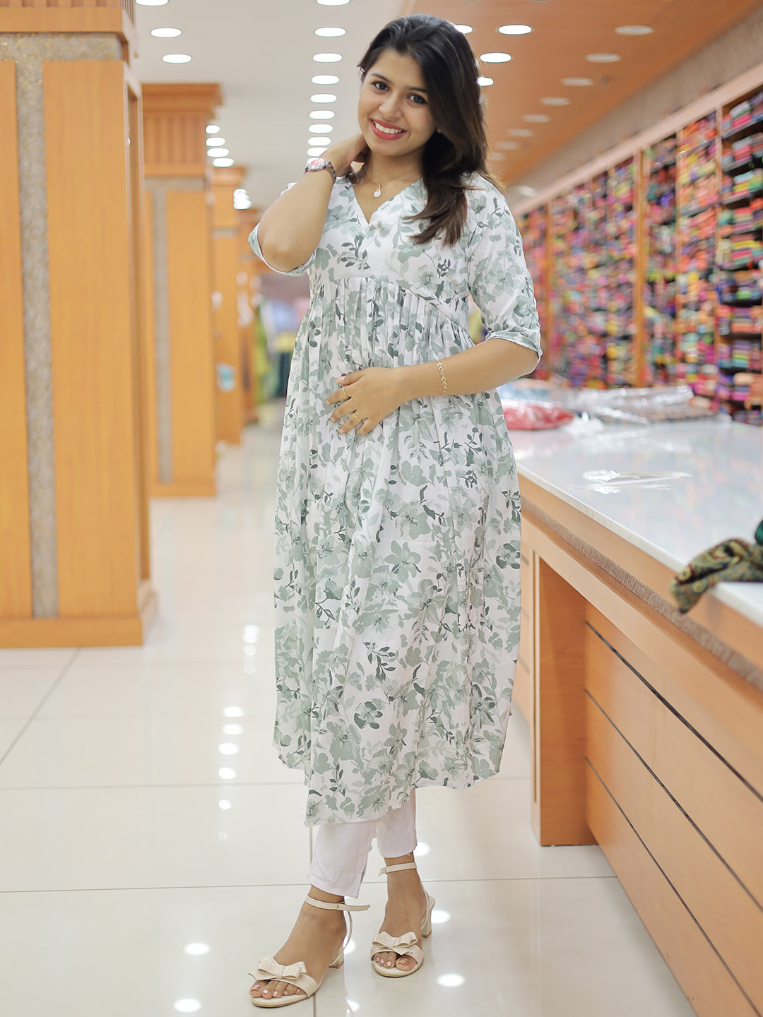 Women's Aliya Cut Kurti -G263