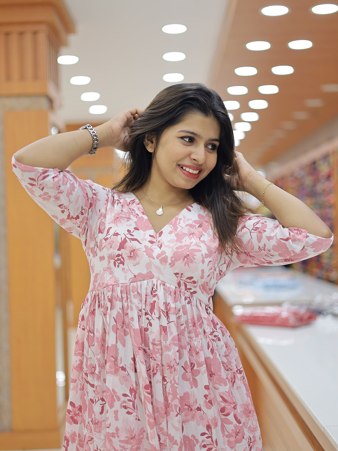 Women's Aliya Cut Kurti -G263