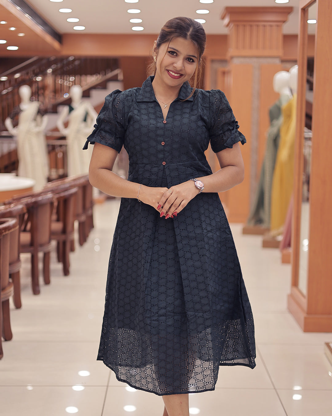 Women’s Hakkoba Frock Kurti -G378