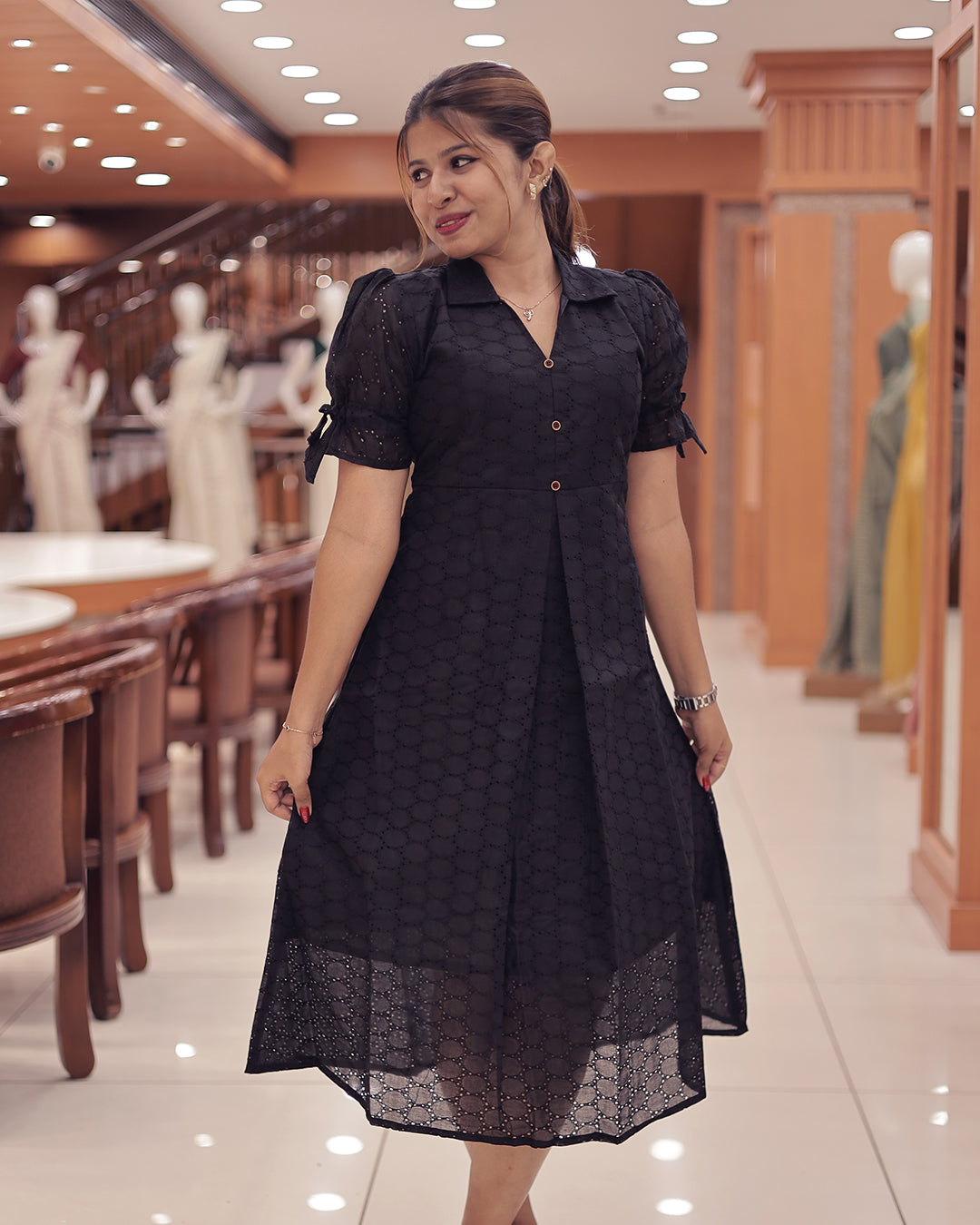 Women’s Hakkoba Frock Kurti -G378