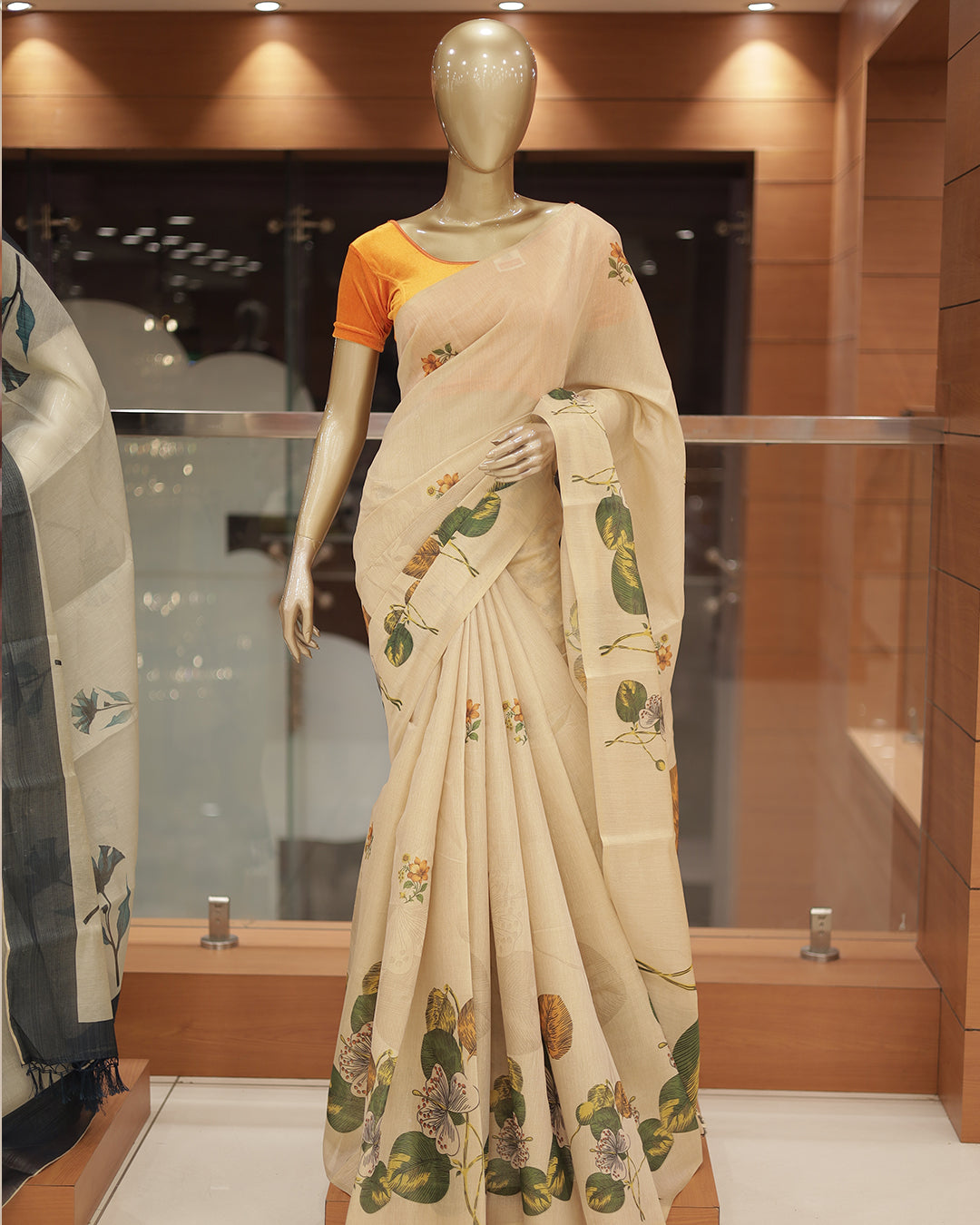 Womens Kerala Tissue Set Saree - G356