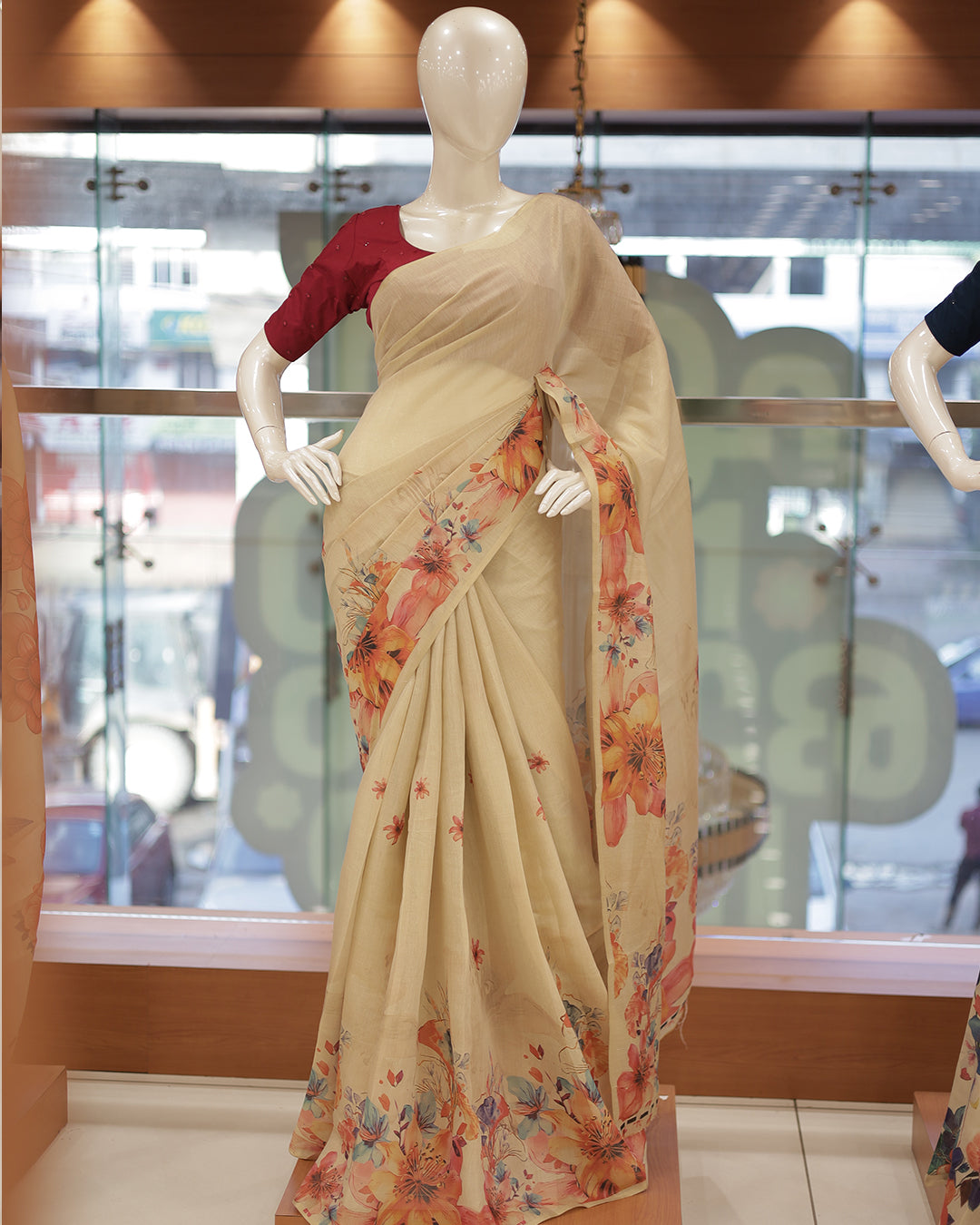 Womens Kerala Tissue Set Saree - G356