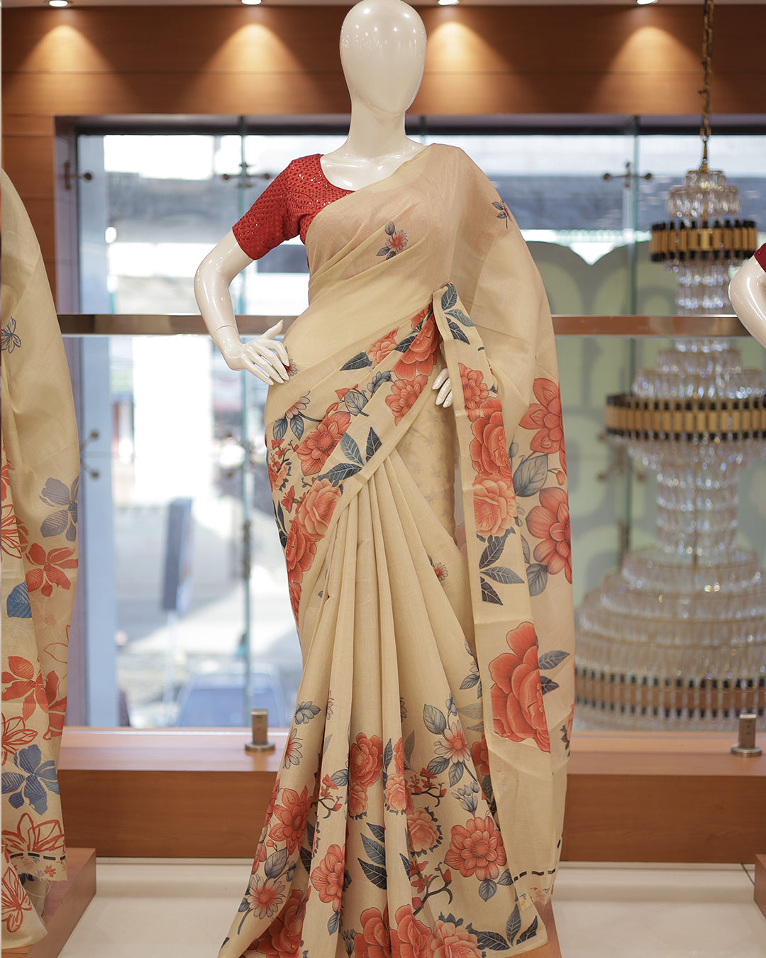 Womens Kerala Tissue Set Saree - G356