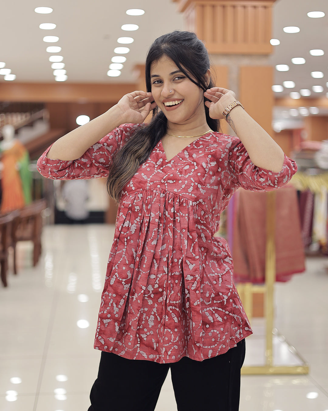 Women's Short kurti- G401