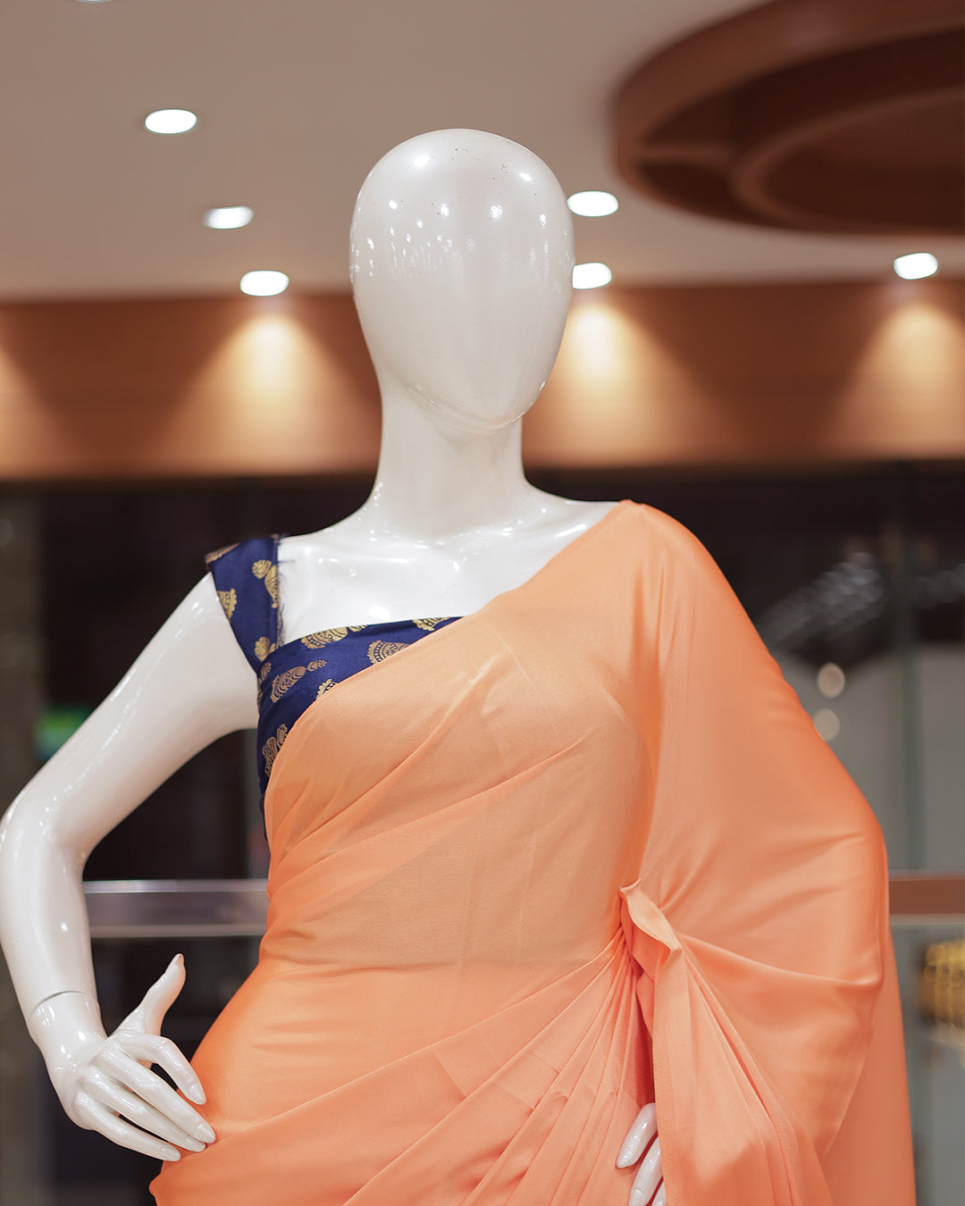 Diwali Special Blackberry Silk Plain Saree with Tone to tone Embroidery Blouse -D20(D)