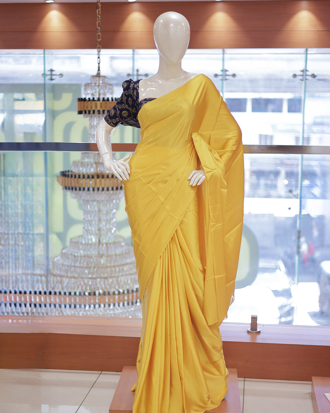 Diwali Special Blackberry Silk Plain Saree with Tone to tone Embroidery Blouse -D20(D)