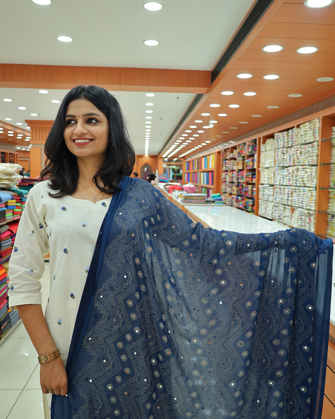 Women's Bandini print Dupatta G226