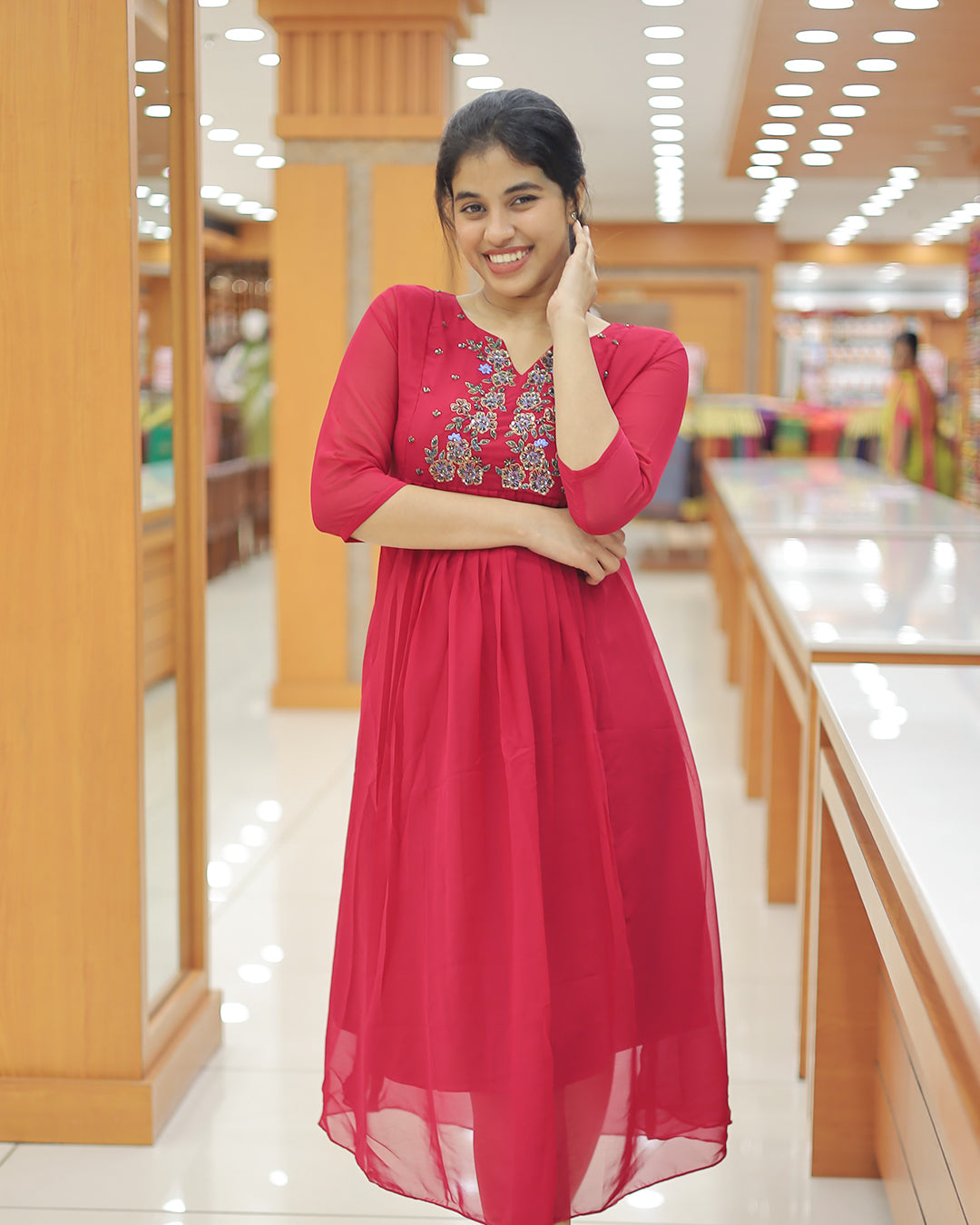 Women's handworked Kurti -G297