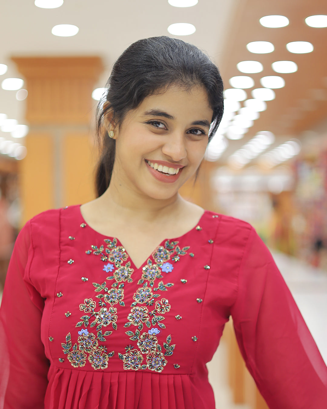 Women's handworked Kurti -G297