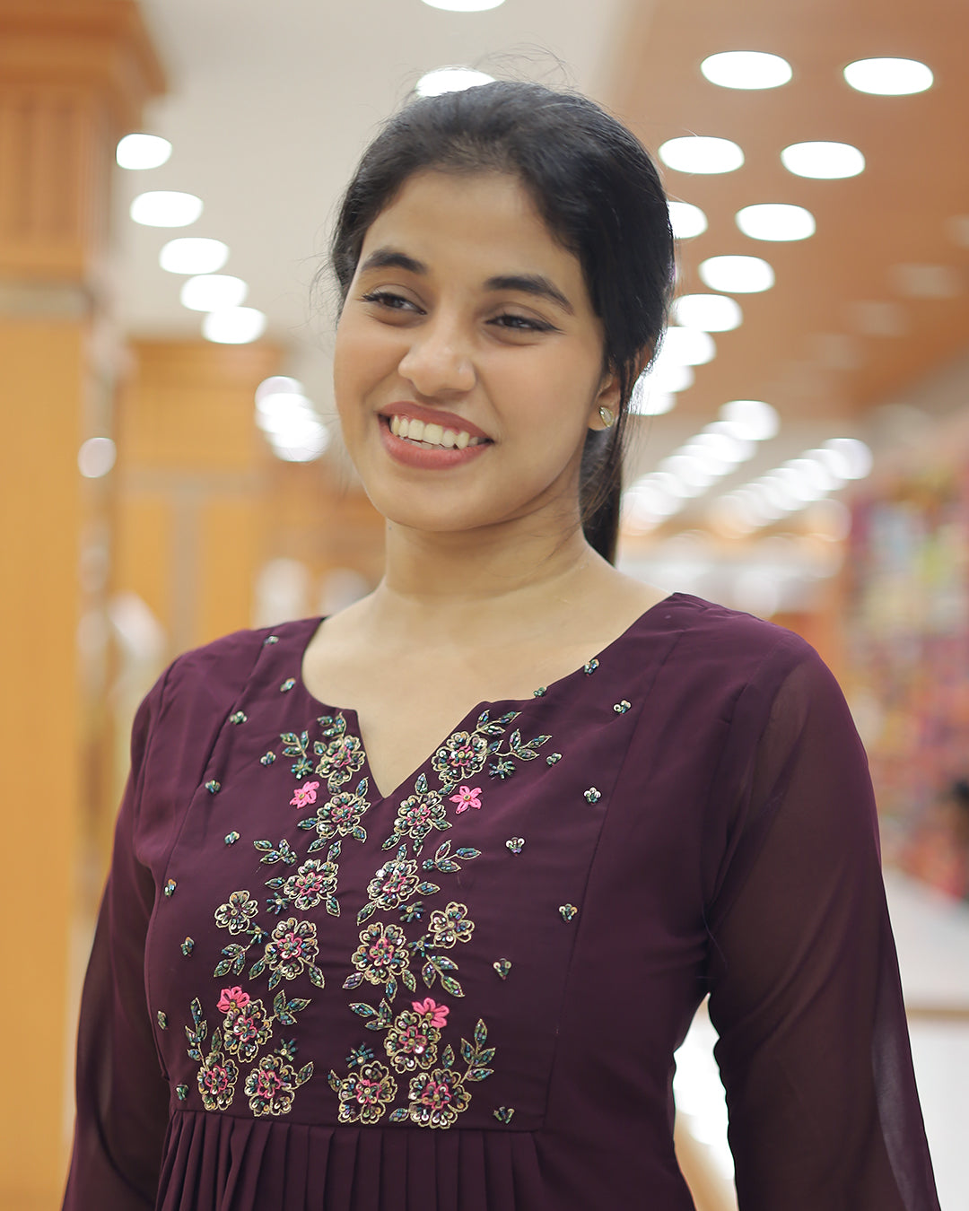 Women's handworked Kurti -G297