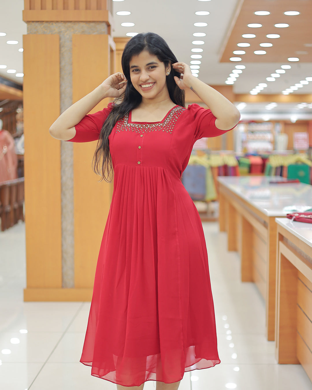 Women's Frock Style Kurti -G302
