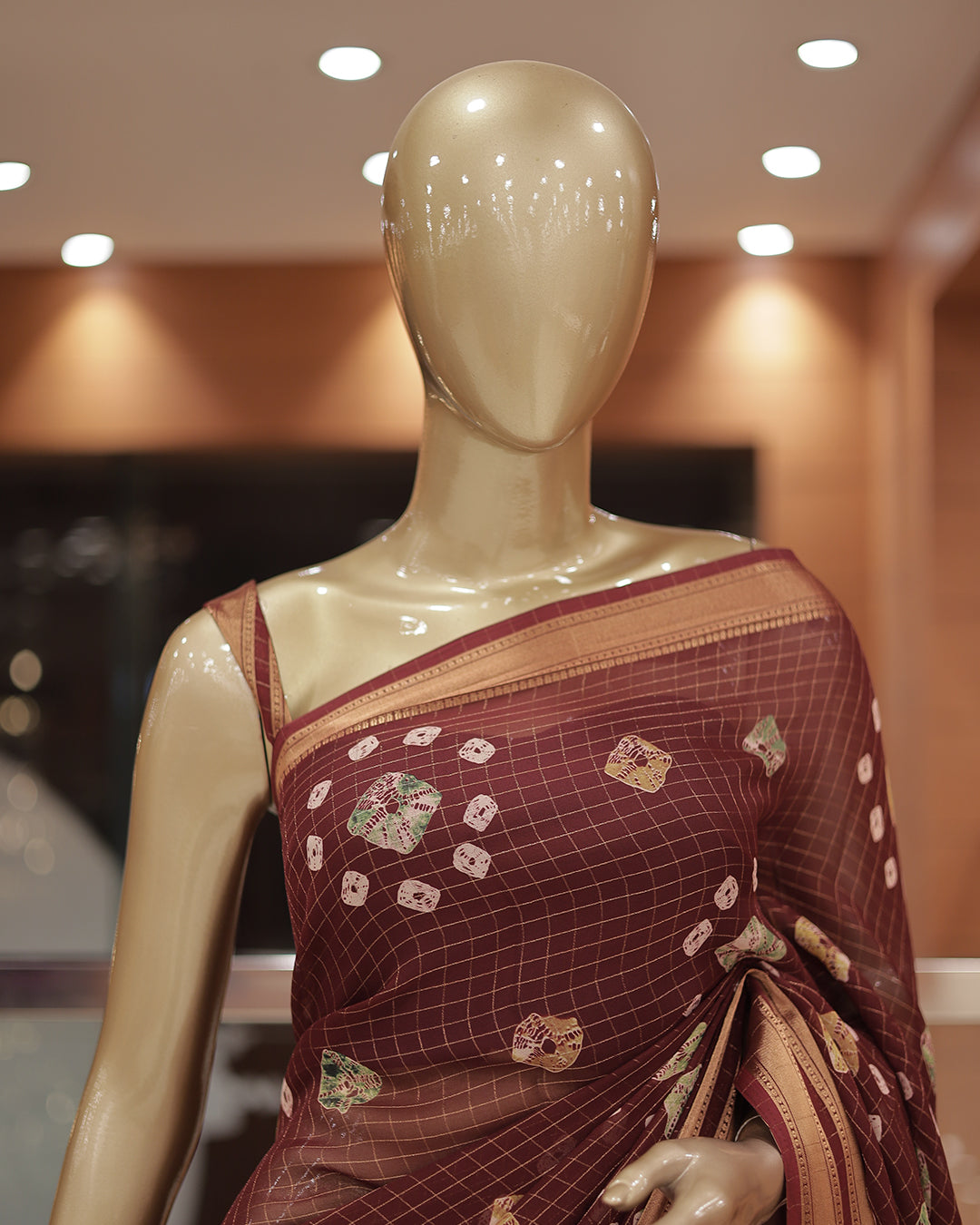 Georgette Banarasi Saree -G312