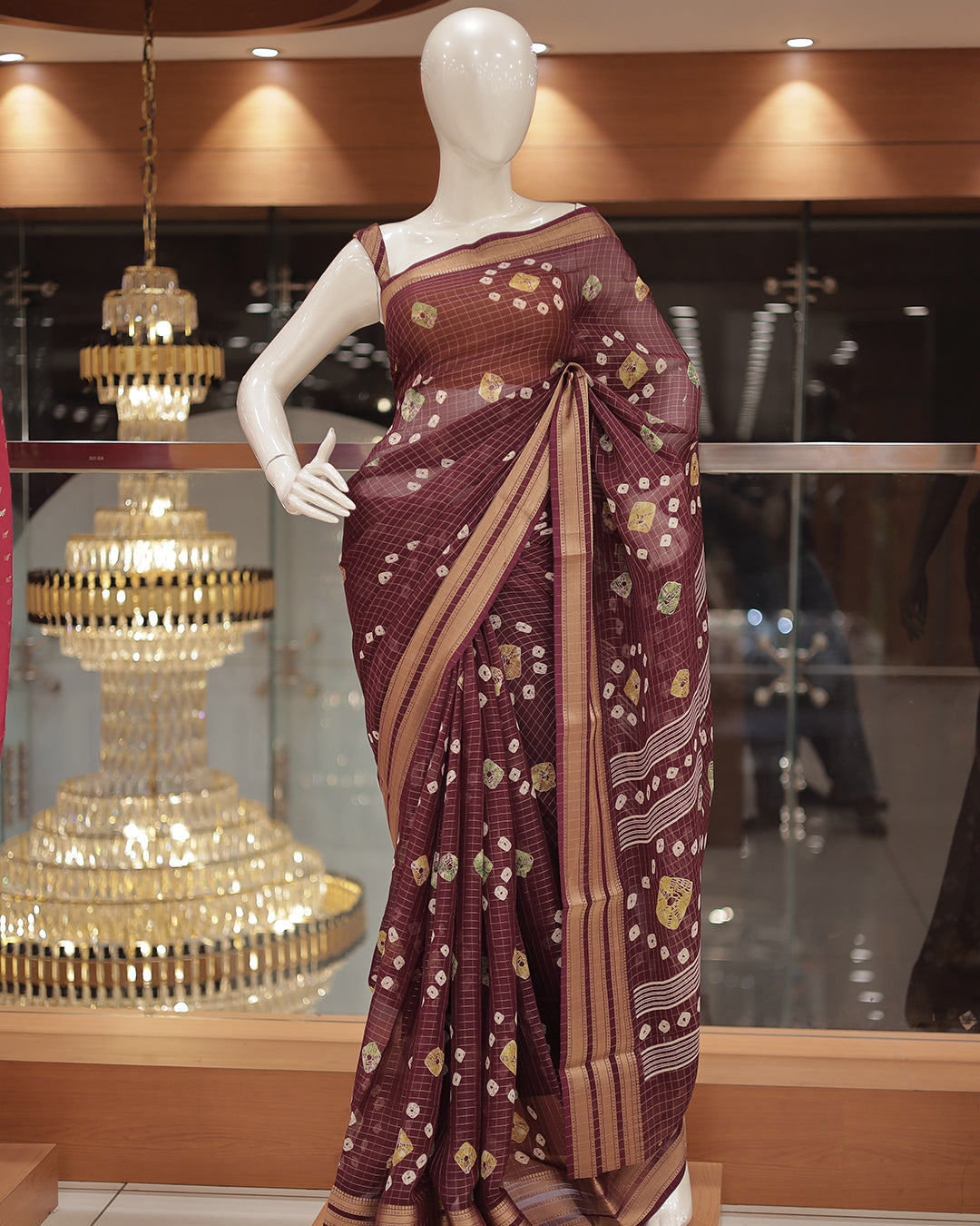 Georgette Banarasi Saree -G312
