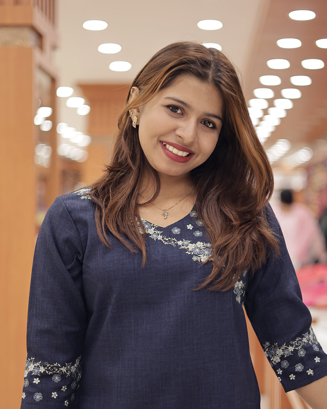 Women's Slitted kurti - G332