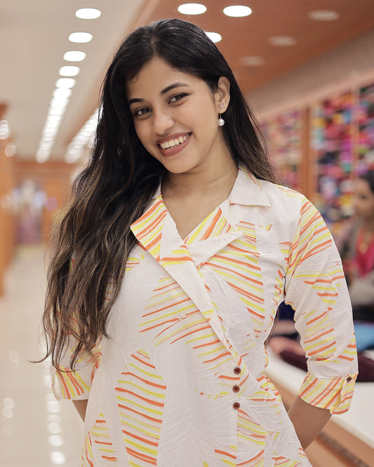 Women’s Wrap Style A-Line Kurthi -G338