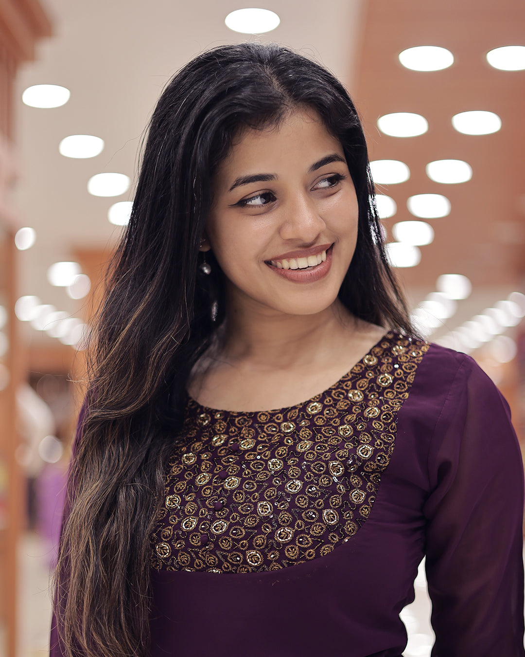 Women's Georgette Aline Kurti - G339