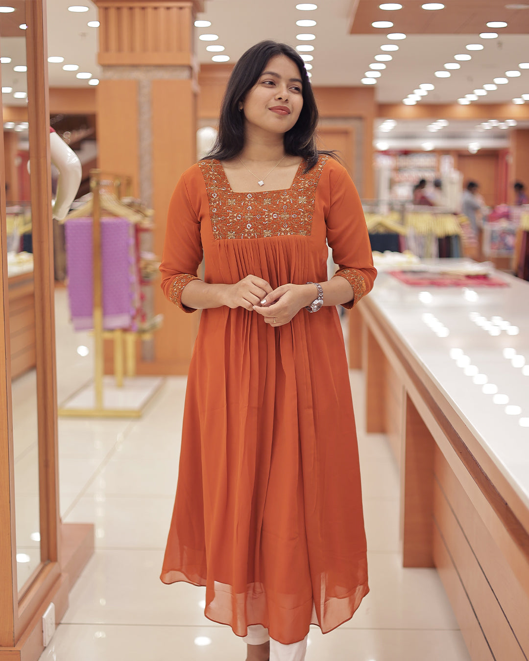 Women's Designer Aline kurti -G350