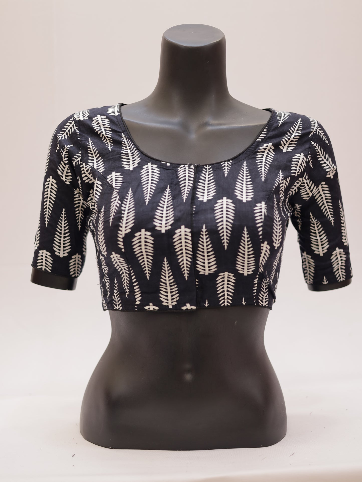 Ready to Wear Cotton Ajrak Printed Blouse -G307