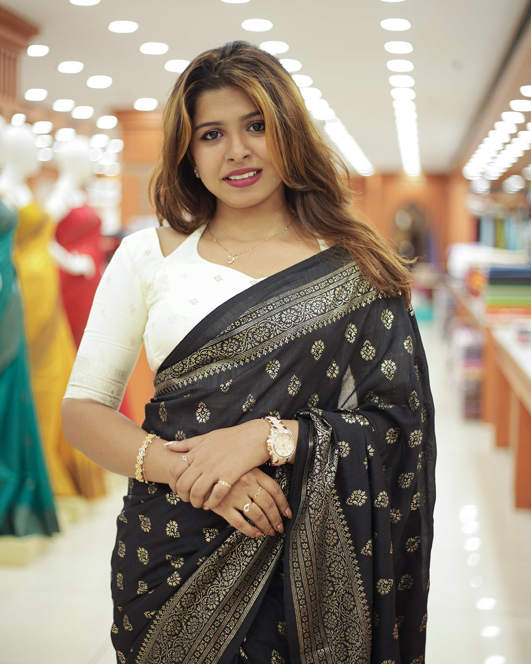 Women’s Vichithra Silk Saree-1451 (pre Order)