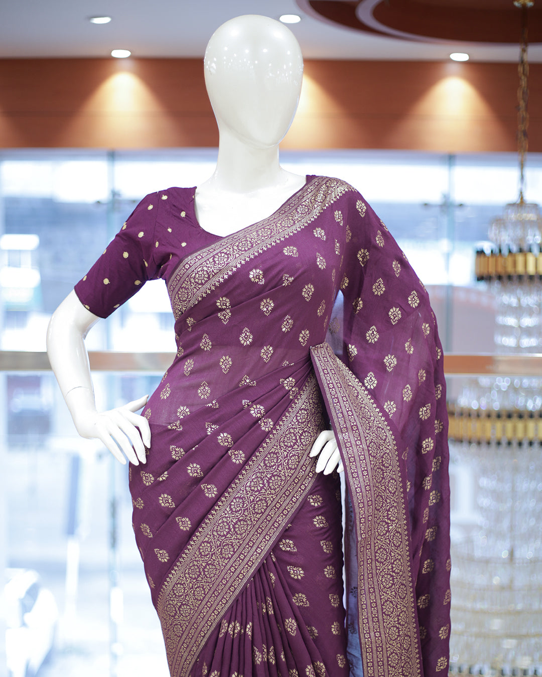 Women’s Vichithra Silk Saree-1451 (pre Order)