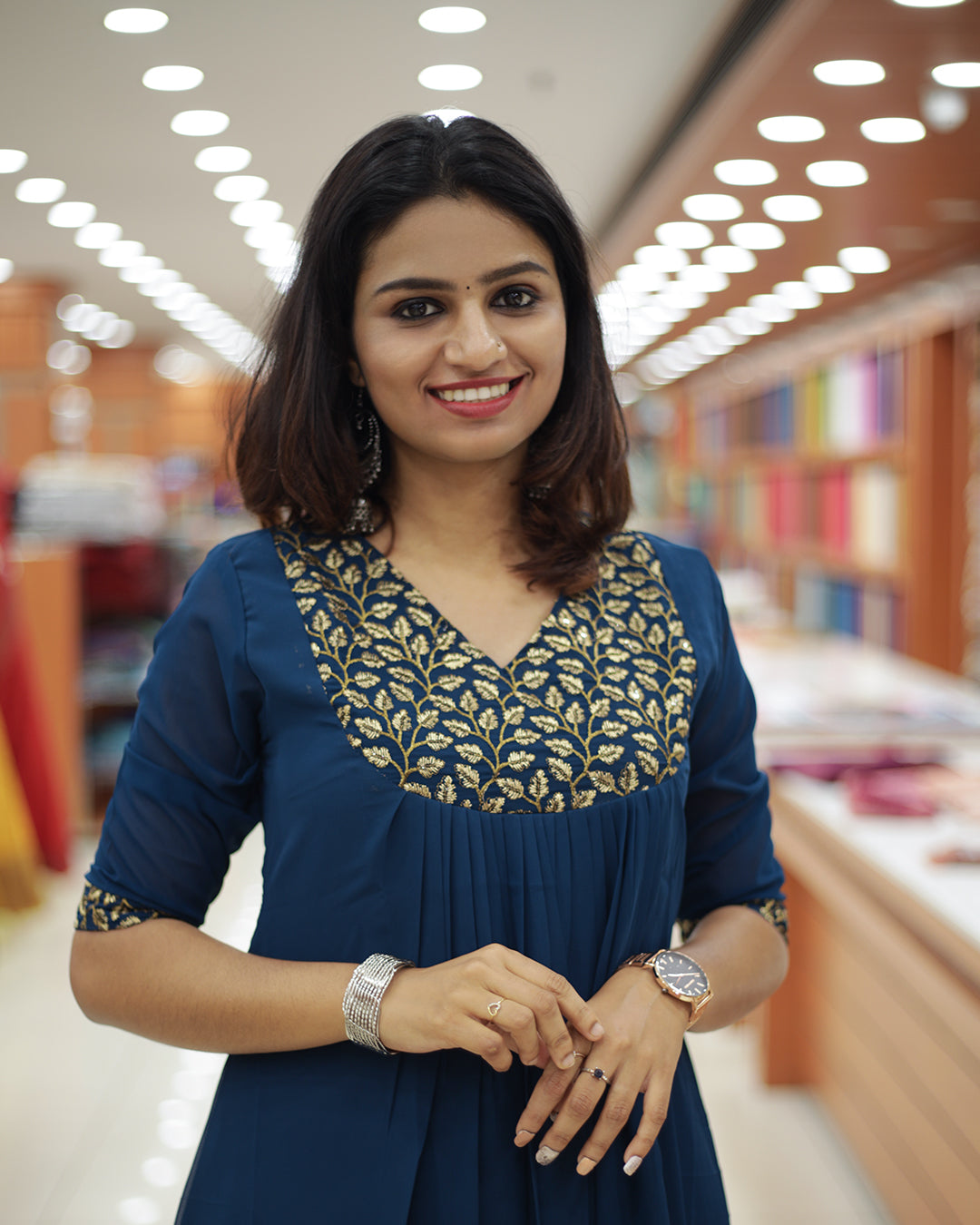 Women's Georgette Kurti -1462