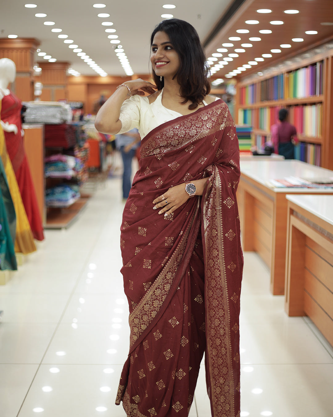 Vichitra Silk Sarees -1463