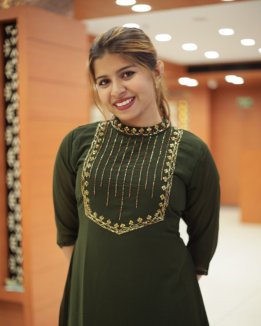 Women's Aline Kurti -1453